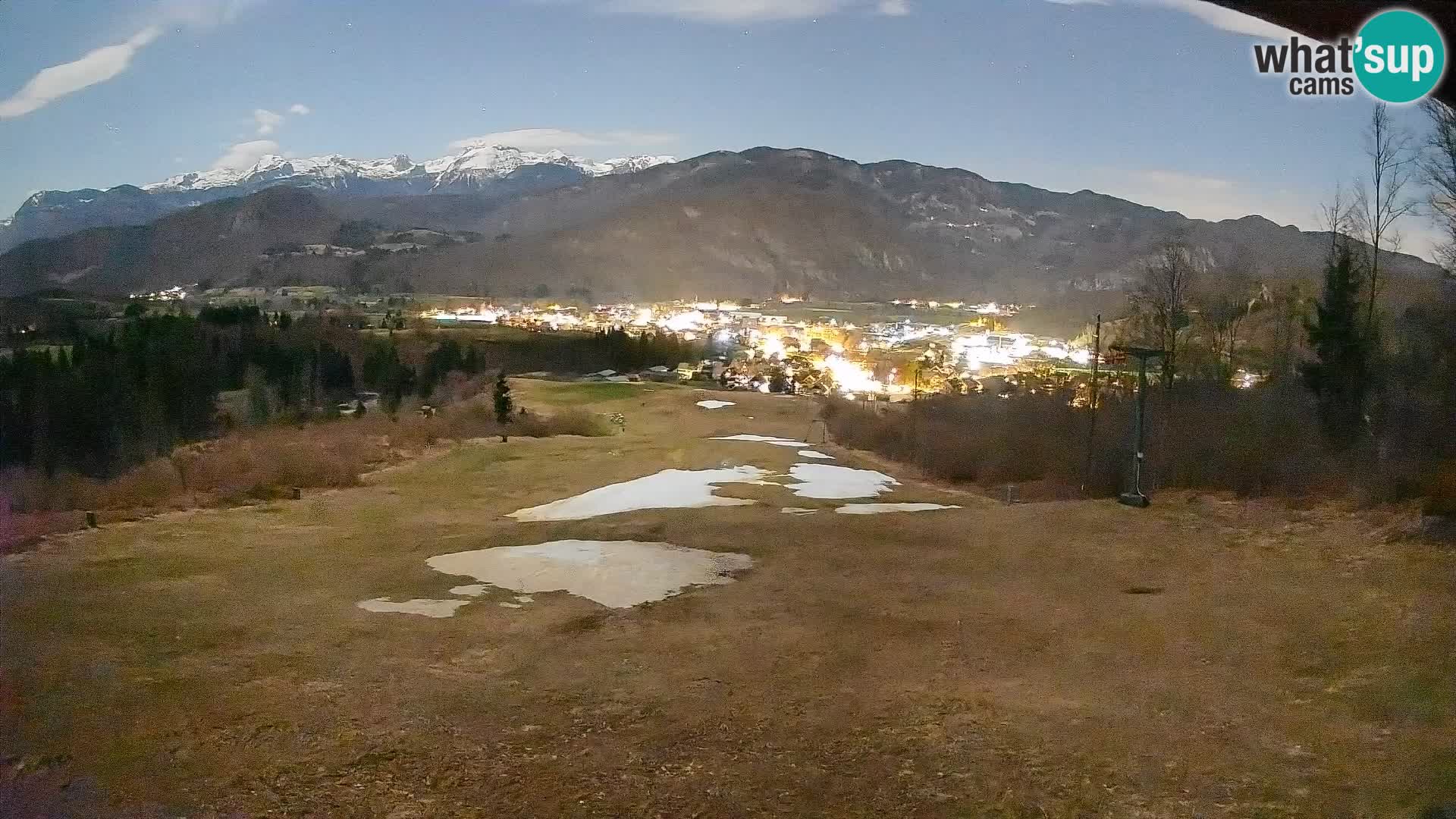 Webcam Bohinjska Bistrica – Vue en direct depuis la station de ski Kozji Hrbet