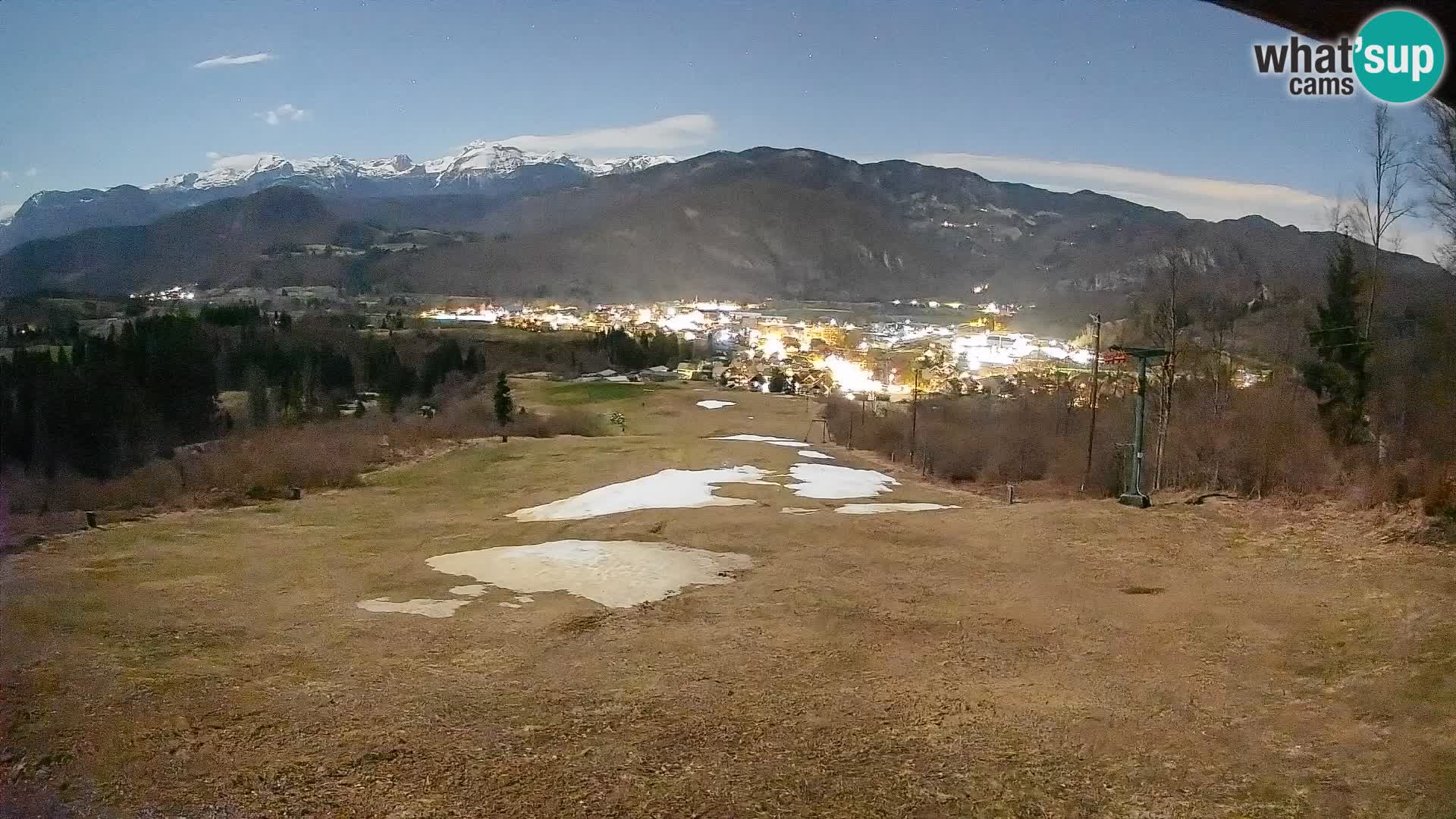 Livekamera Bohinjska Bistrica – Liveblick von der Skistation Kozji Hrbet