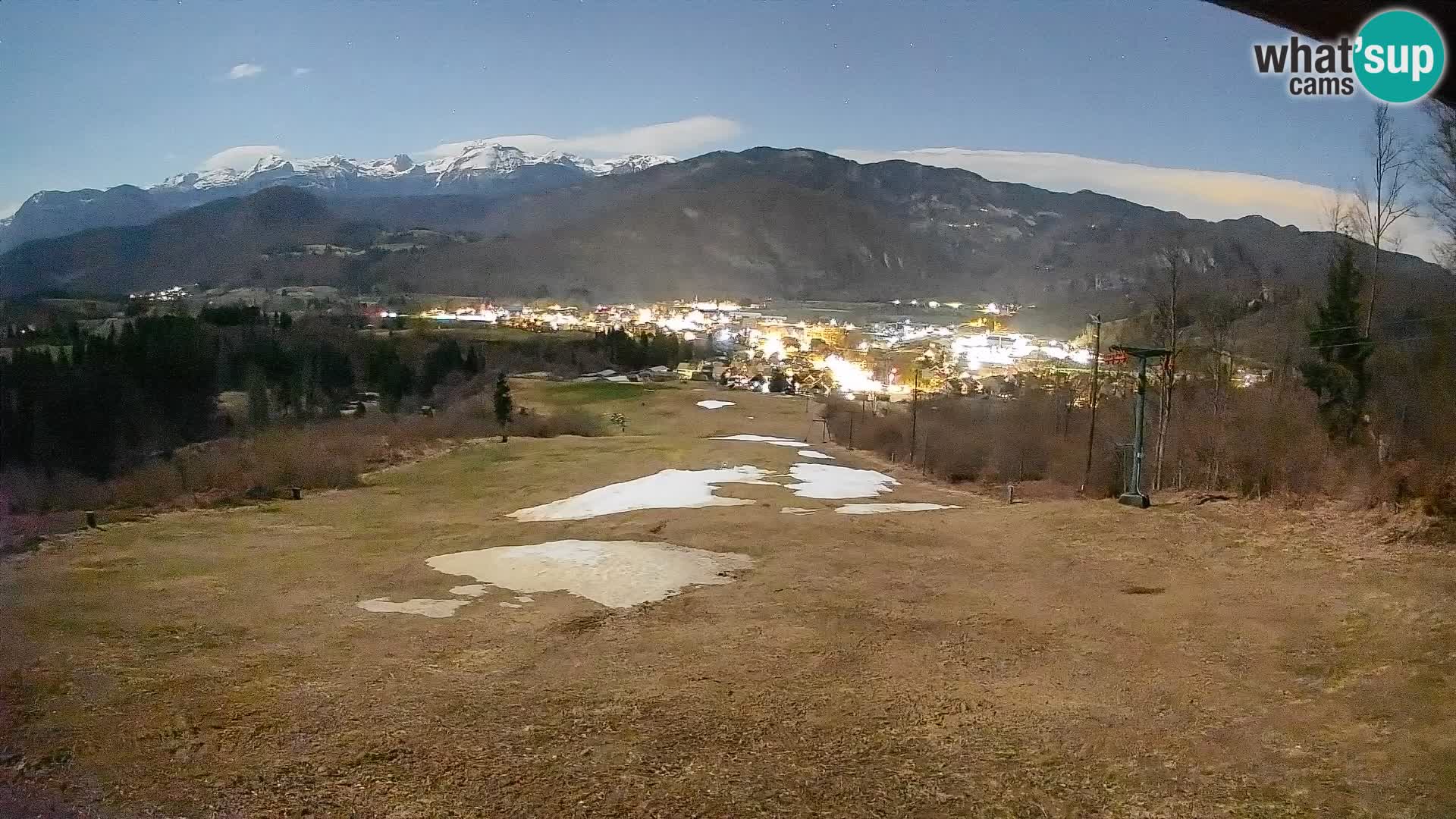 Webcam Bohinjska Bistrica – Vue en direct depuis la station de ski Kozji Hrbet