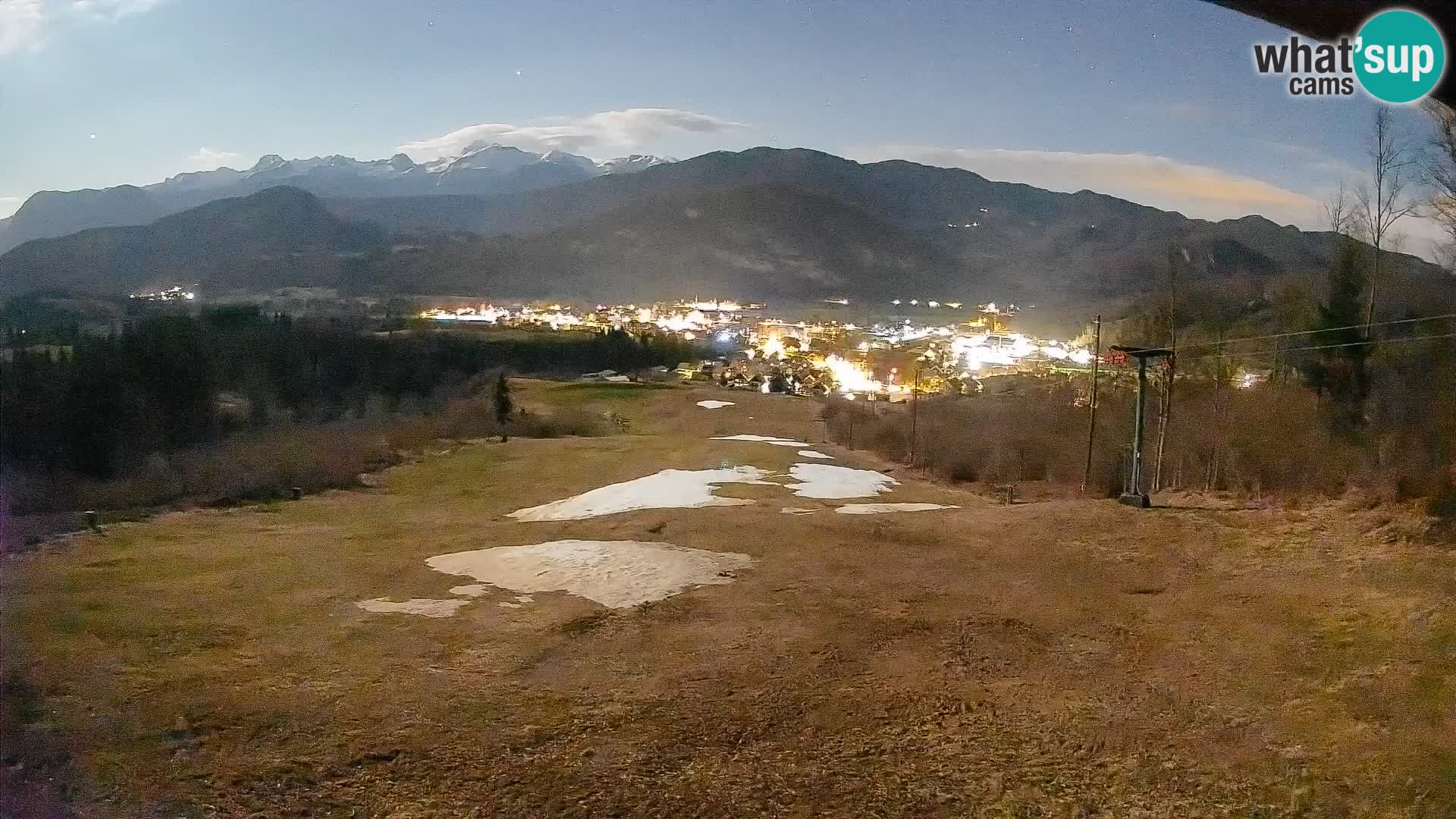 Webcam Bohinjska Bistrica – Vue en direct depuis la station de ski Kozji Hrbet