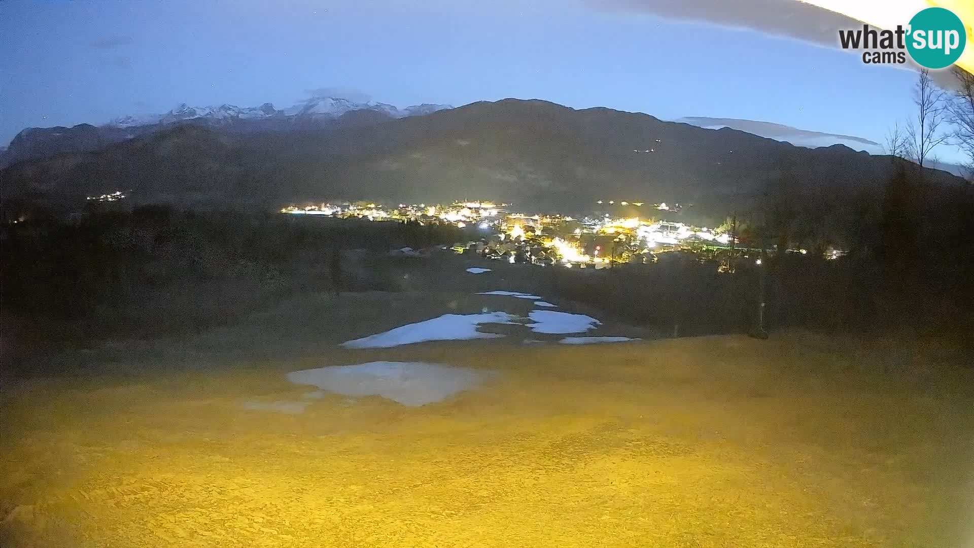 Webcam Bohinjska Bistrica – Vista live dalla stazione sciistica Kozji Hrbet
