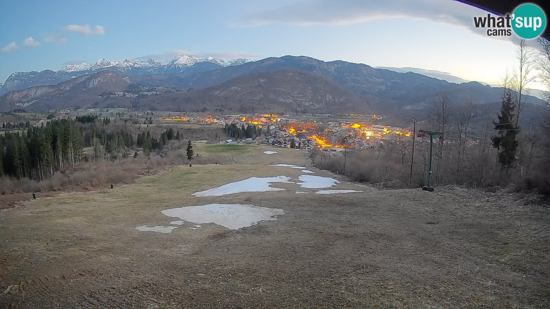 Webcam Bohinjska Bistrica – Live View from Kozji Hrbet Ski Station