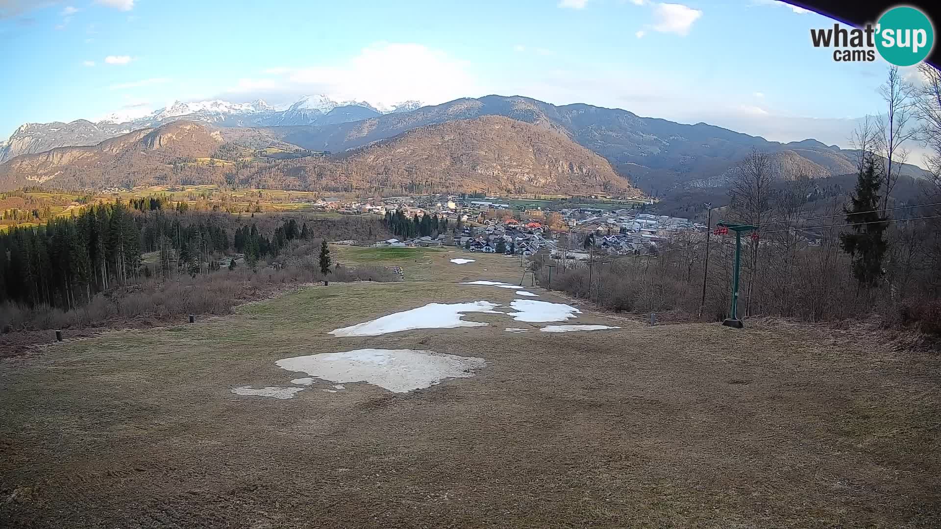 Webcam Bohinjska Bistrica – Vista live dalla stazione sciistica Kozji Hrbet