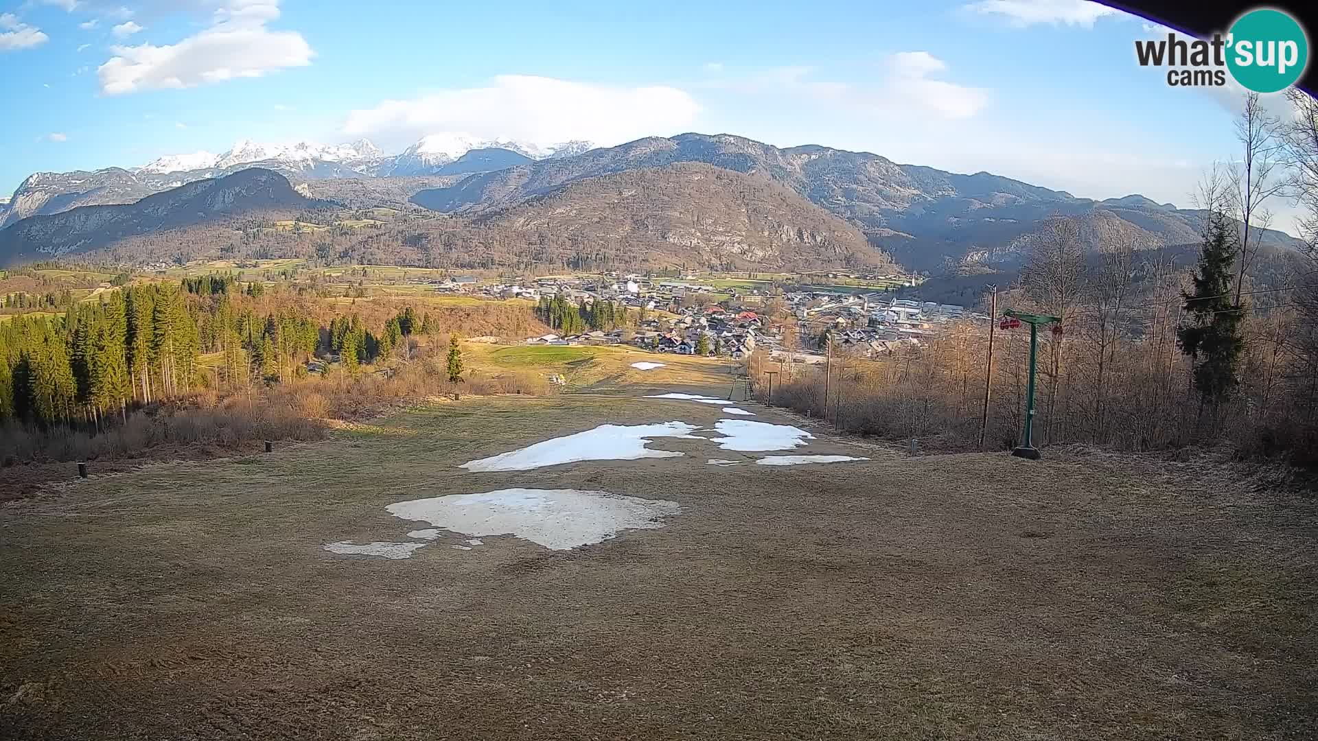 Webcam Bohinjska Bistrica – Live View from Kozji Hrbet Ski Station