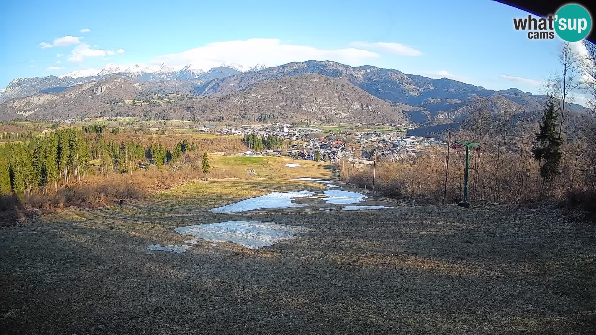 Webcam Bohinjska Bistrica – Live View from Kozji Hrbet Ski Station