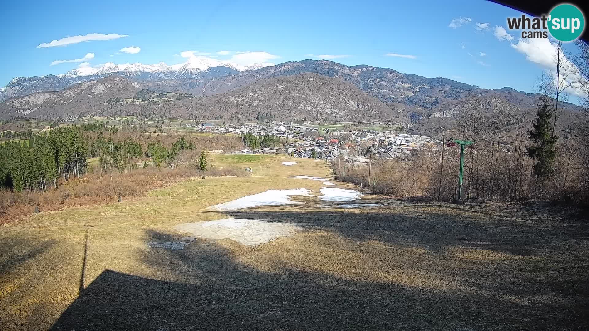 Webcam Bohinjska Bistrica – Live View from Kozji Hrbet Ski Station