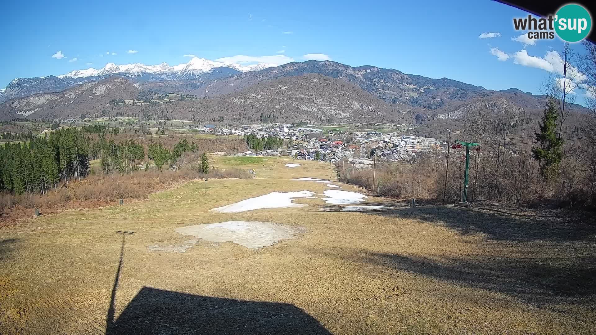 Webcam Bohinjska Bistrica – Vista live dalla stazione sciistica Kozji Hrbet