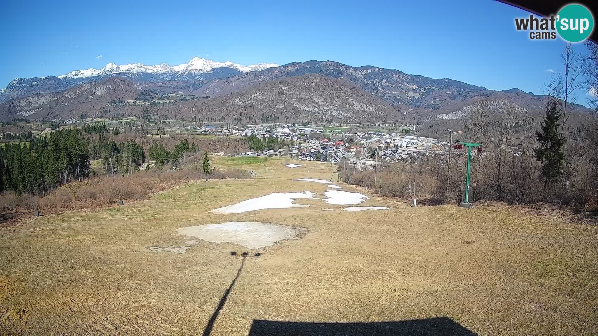 Webcam Bohinjska Bistrica – Vue en direct depuis la station de ski Kozji Hrbet