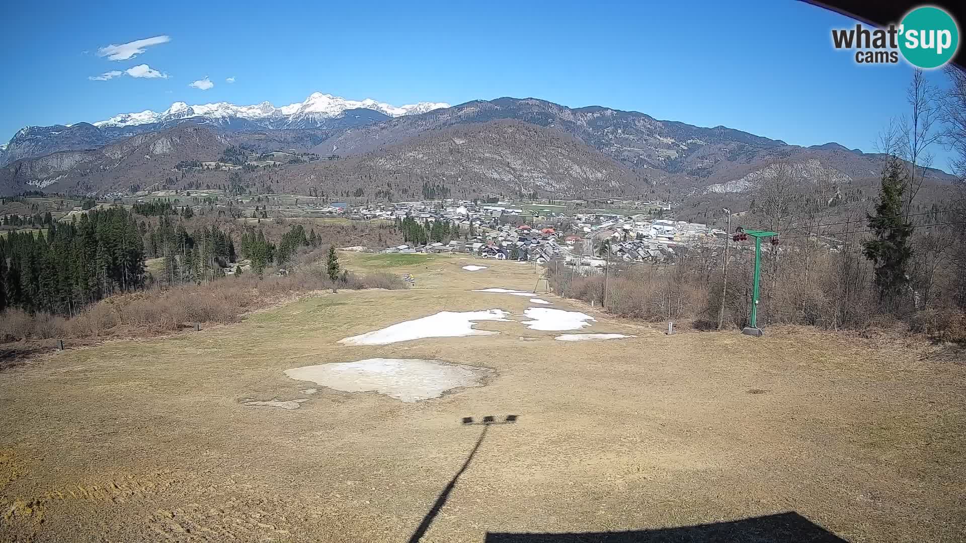 Webcam Bohinjska Bistrica – Vue en direct depuis la station de ski Kozji Hrbet