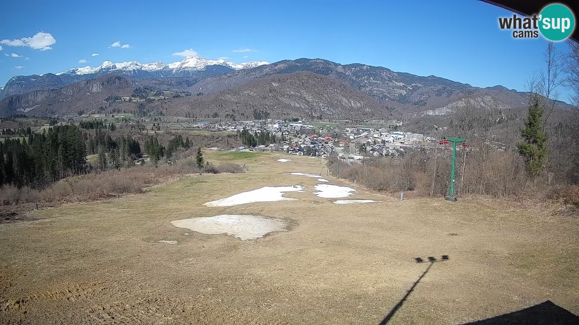 Webcam Bohinjska Bistrica – Vue en direct depuis la station de ski Kozji Hrbet