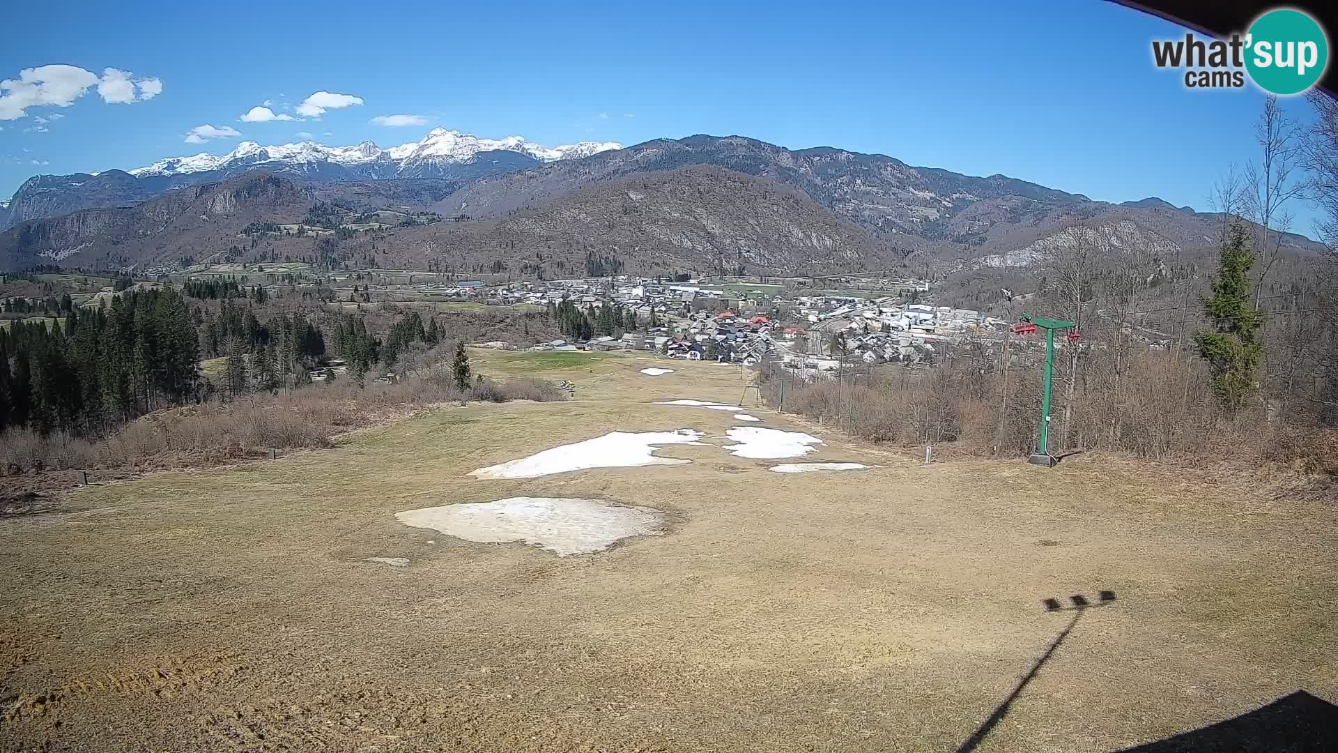 Webcam Bohinjska Bistrica – Vue en direct depuis la station de ski Kozji Hrbet