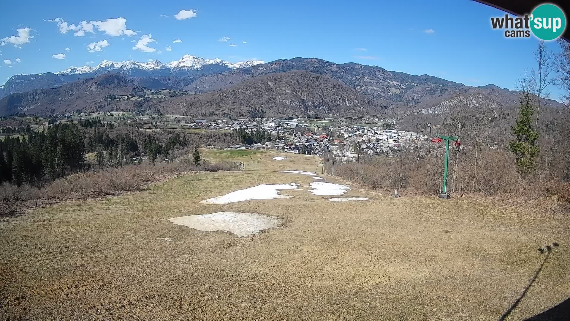 Webcam Bohinjska Bistrica – Vista live dalla stazione sciistica Kozji Hrbet
