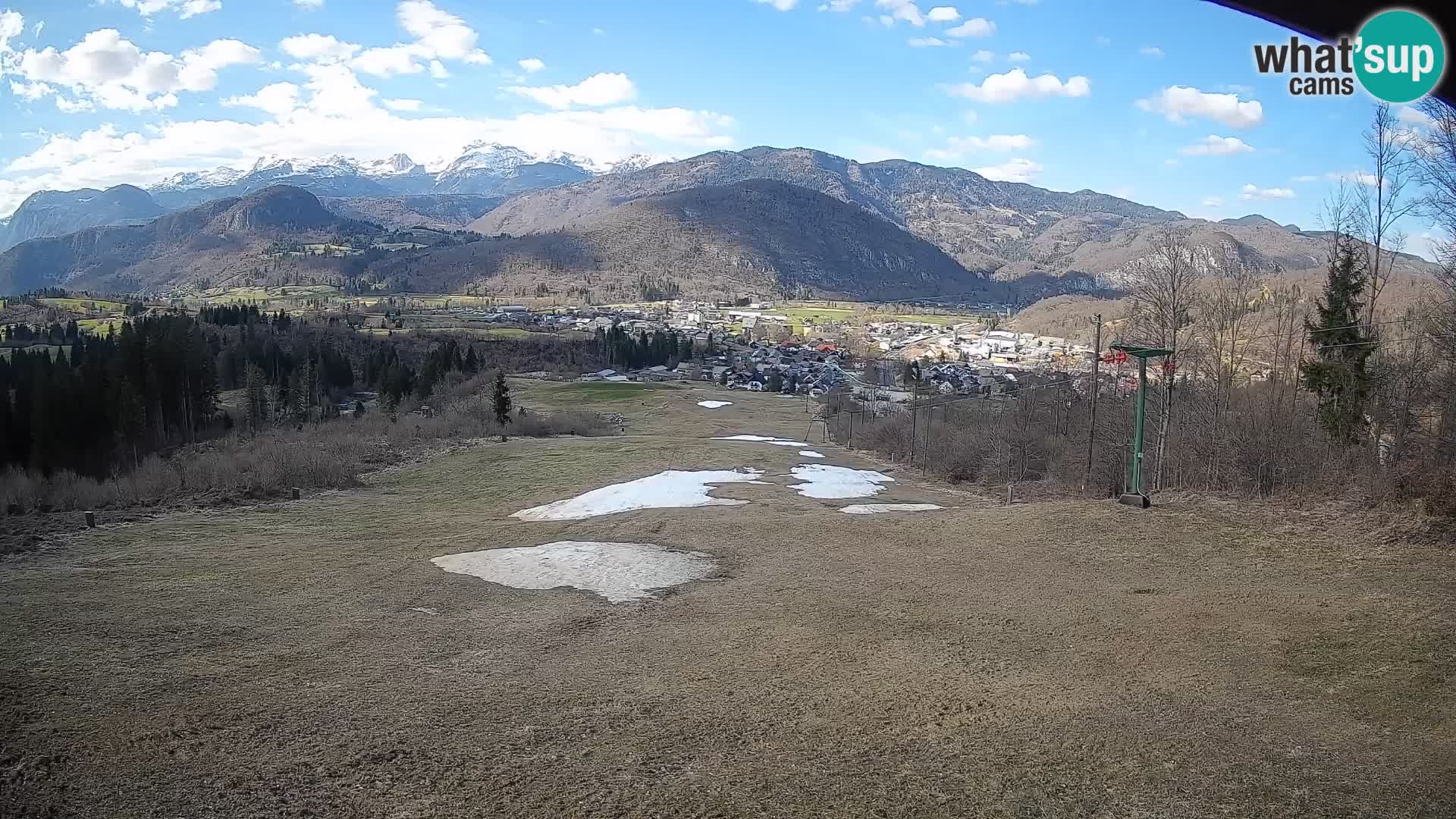 Spletna kamera Bohinjska Bistrica – Pogled v živo s smučišča Kozji Hrbet