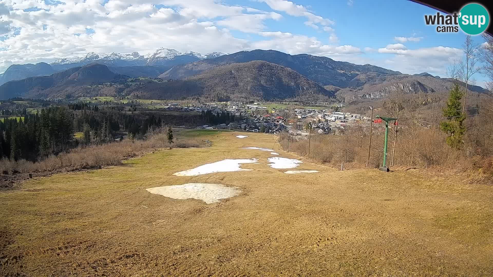 Spletna kamera Bohinjska Bistrica – Pogled v živo s smučišča Kozji Hrbet