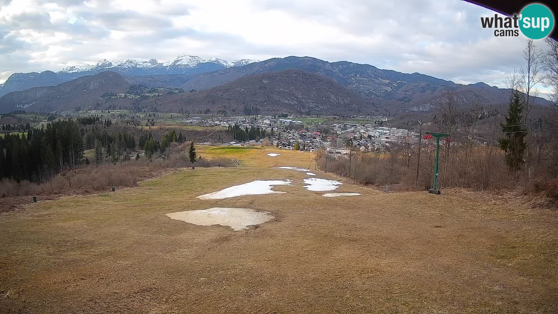 Webcam Bohinjska Bistrica – Vue en direct depuis la station de ski Kozji Hrbet