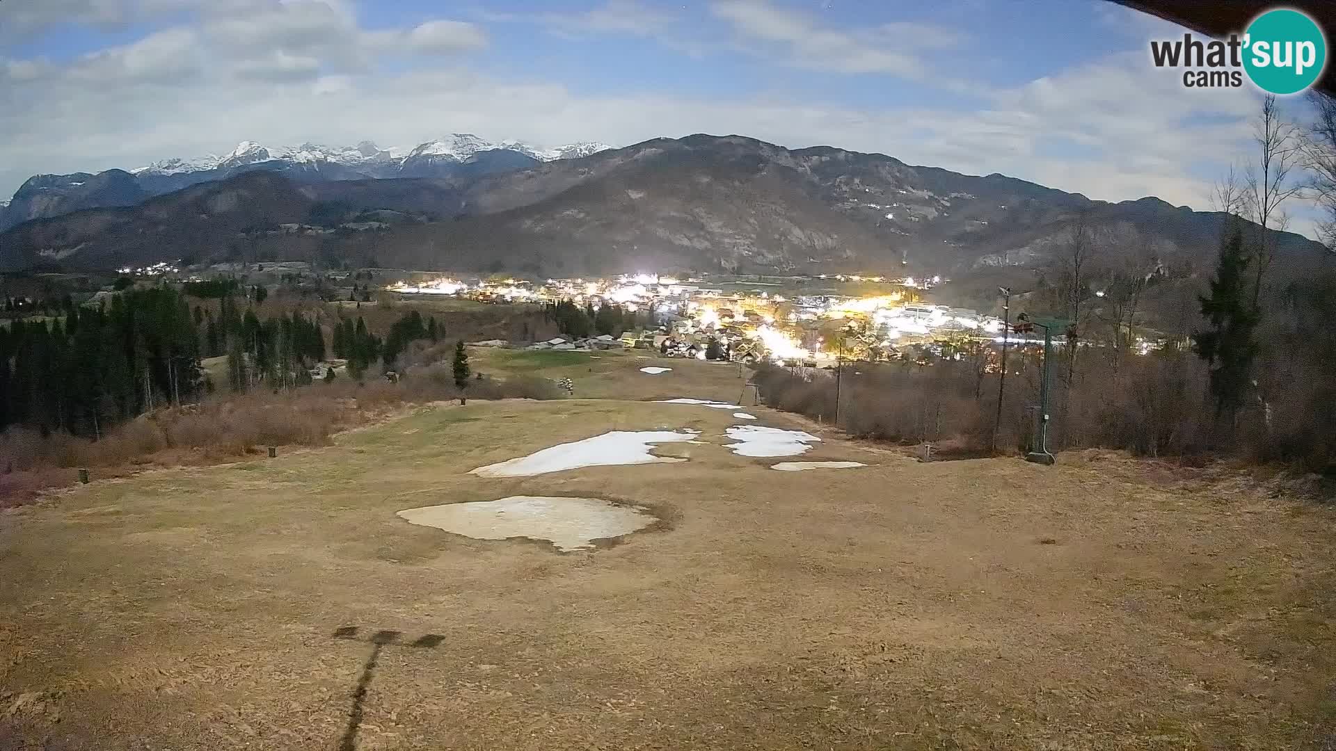 Webcam Bohinjska Bistrica – Vue en direct depuis la station de ski Kozji Hrbet
