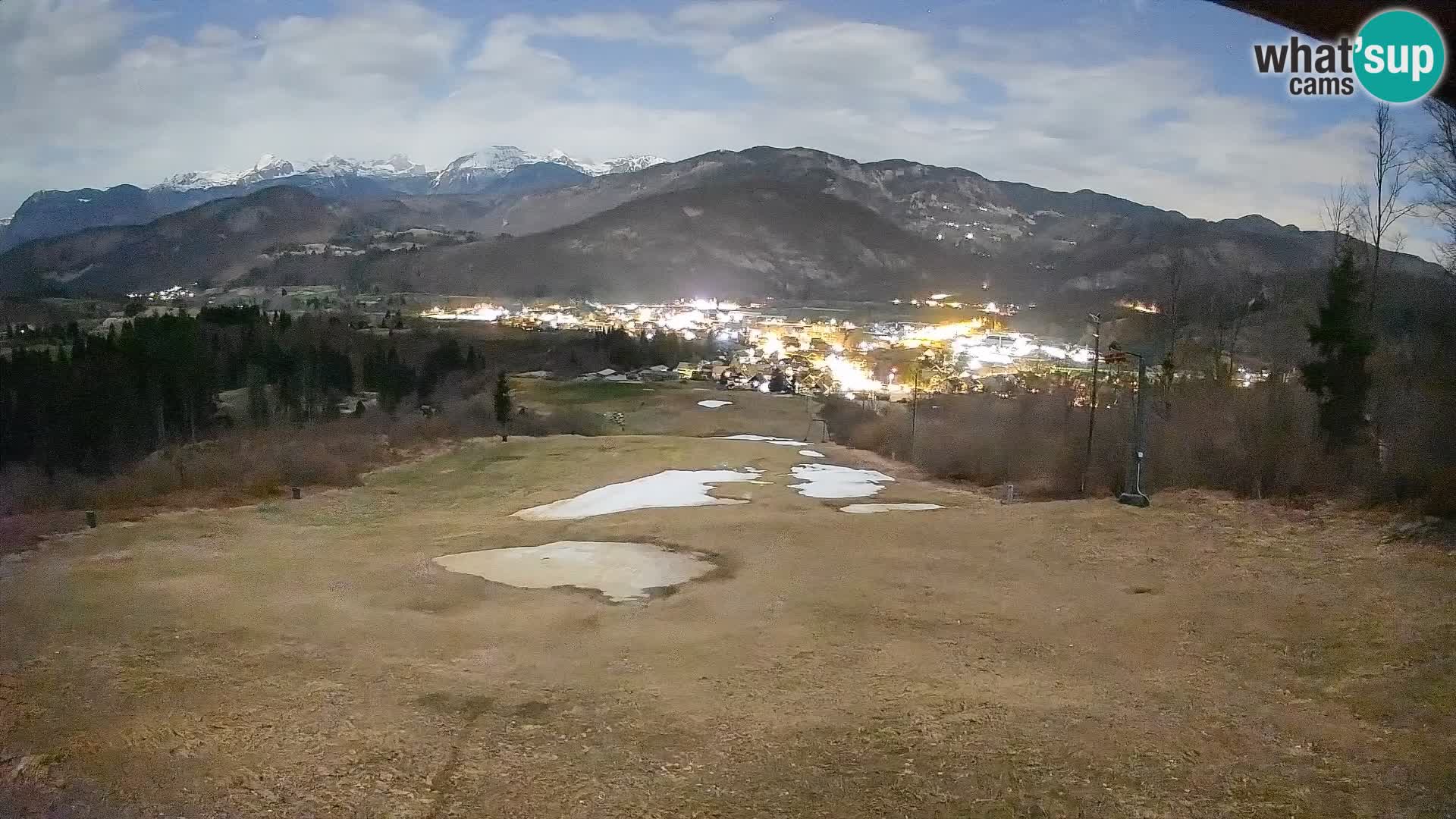 Webcam Bohinjska Bistrica – Vue en direct depuis la station de ski Kozji Hrbet