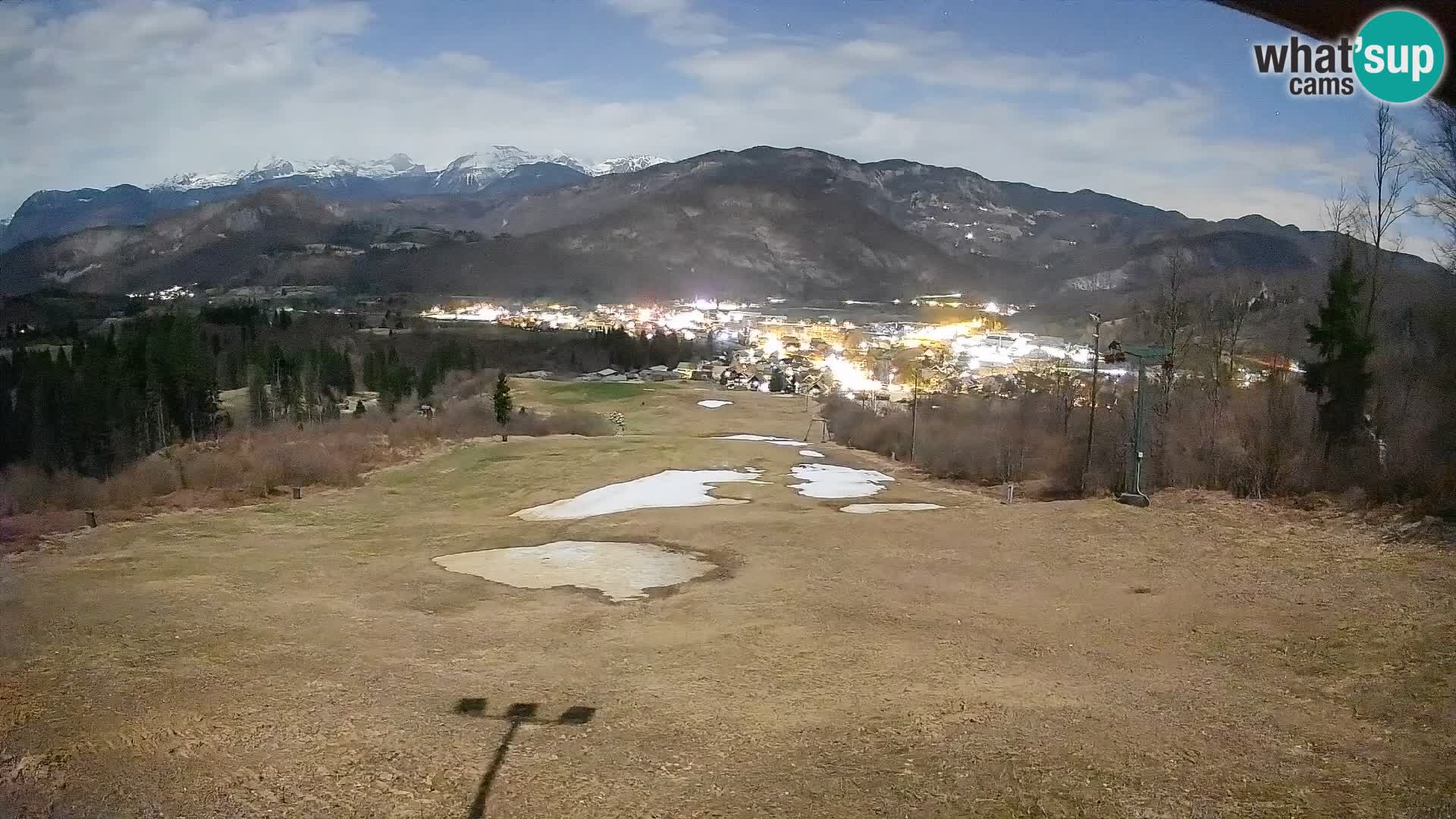 Webcam Bohinjska Bistrica – Vista live dalla stazione sciistica Kozji Hrbet