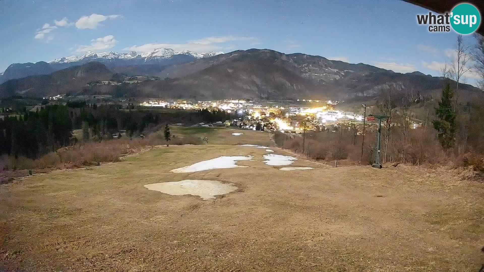 Webcam Bohinjska Bistrica – Vista live dalla stazione sciistica Kozji Hrbet