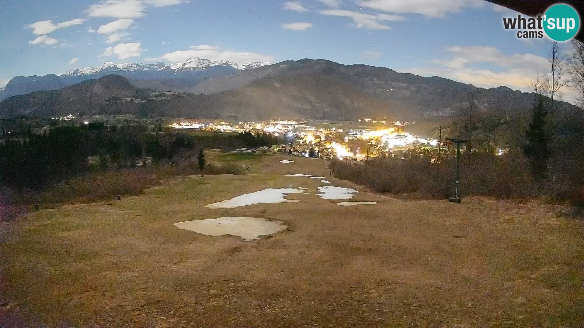 Webcam Bohinjska Bistrica – Live View from Kozji Hrbet Ski Station