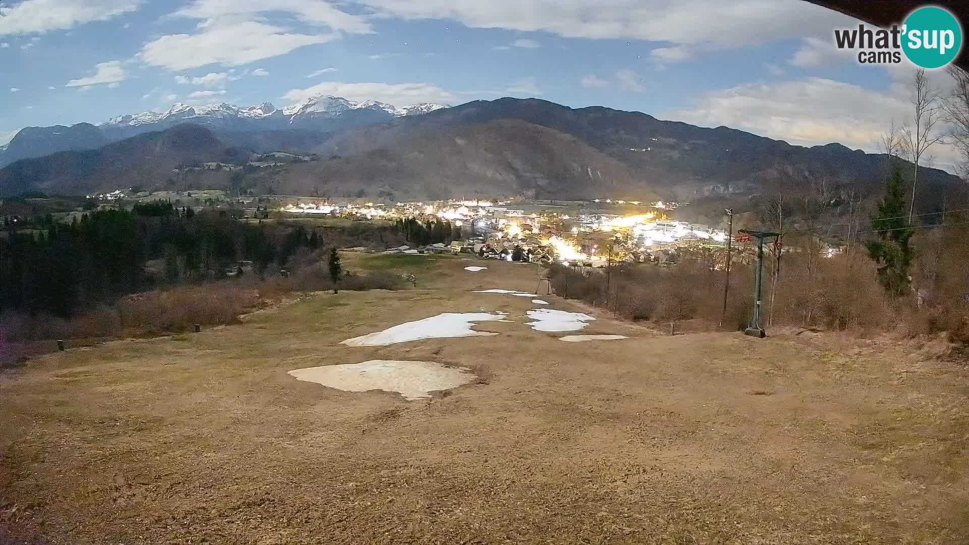 Webcam Bohinjska Bistrica – Vue en direct depuis la station de ski Kozji Hrbet