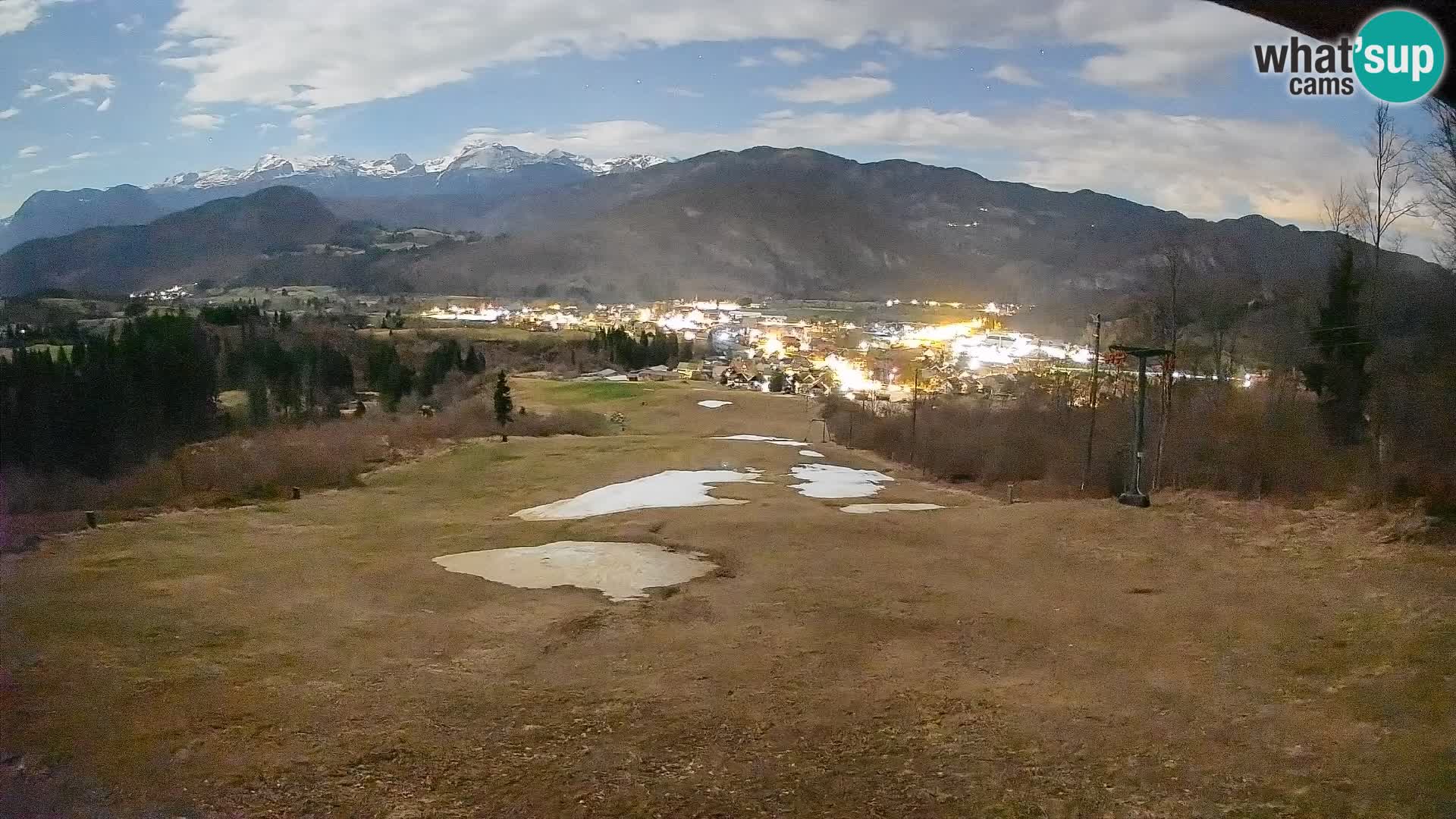 Webcam Bohinjska Bistrica – Live View from Kozji Hrbet Ski Station