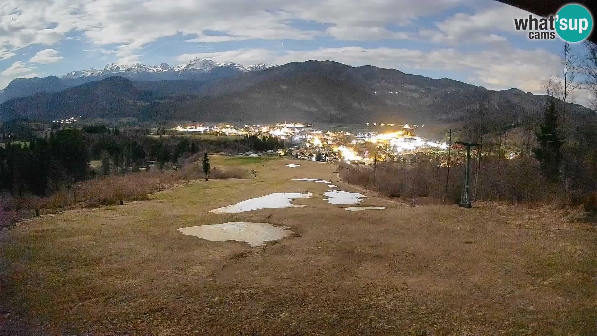 Webcam Bohinjska Bistrica – Live View from Kozji Hrbet Ski Station