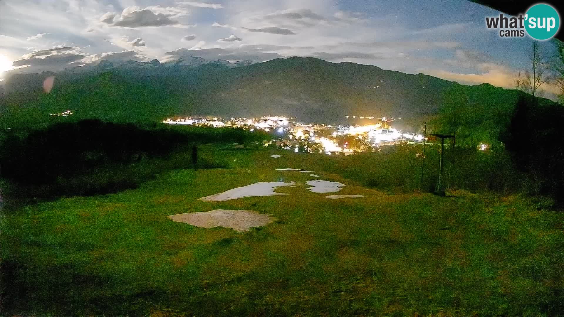 Kamera uživo Bohinjska Bistrica – Pogled u stvarnom vremenu sa skijališta Kozji Hrbet