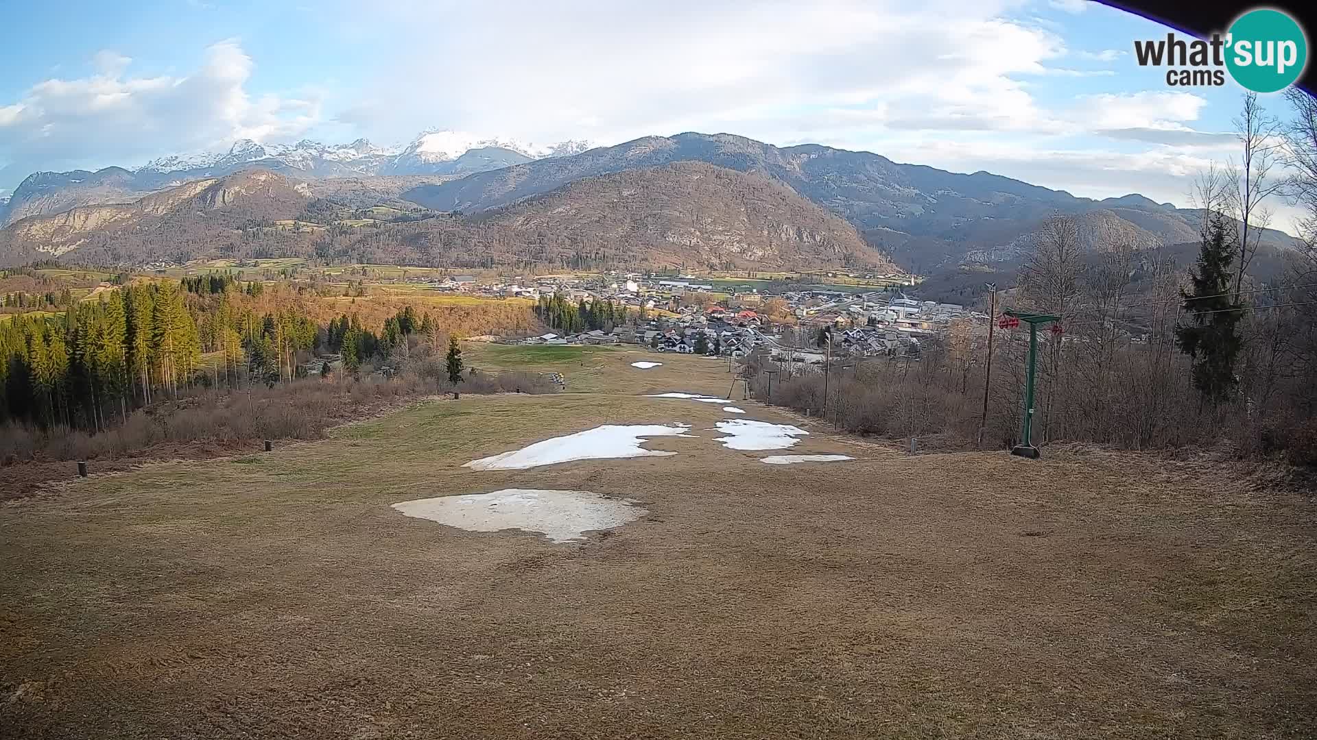 Webcam Bohinjska Bistrica – Live View from Kozji Hrbet Ski Station