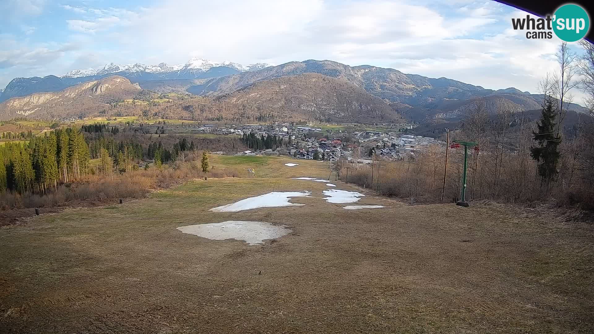 Webcam Bohinjska Bistrica – Live View from Kozji Hrbet Ski Station
