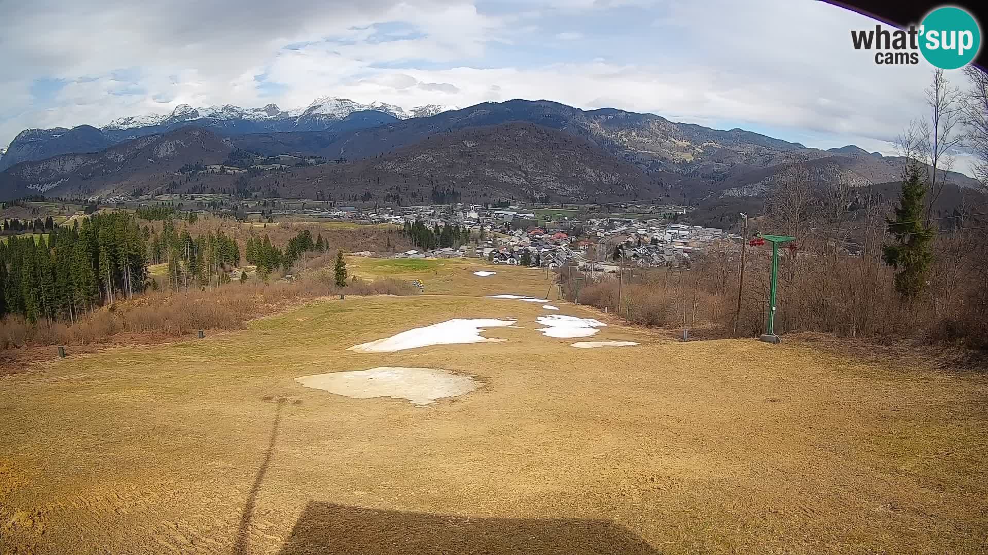 Webcam Bohinjska Bistrica – Live View from Kozji Hrbet Ski Station