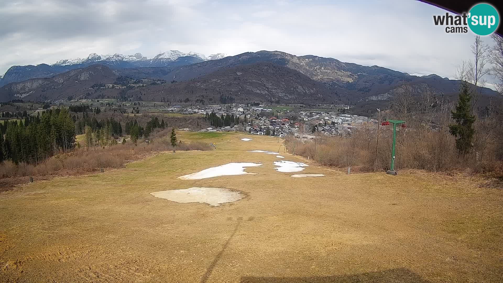 Kamera uživo Bohinjska Bistrica – Pogled u stvarnom vremenu sa skijališta Kozji Hrbet