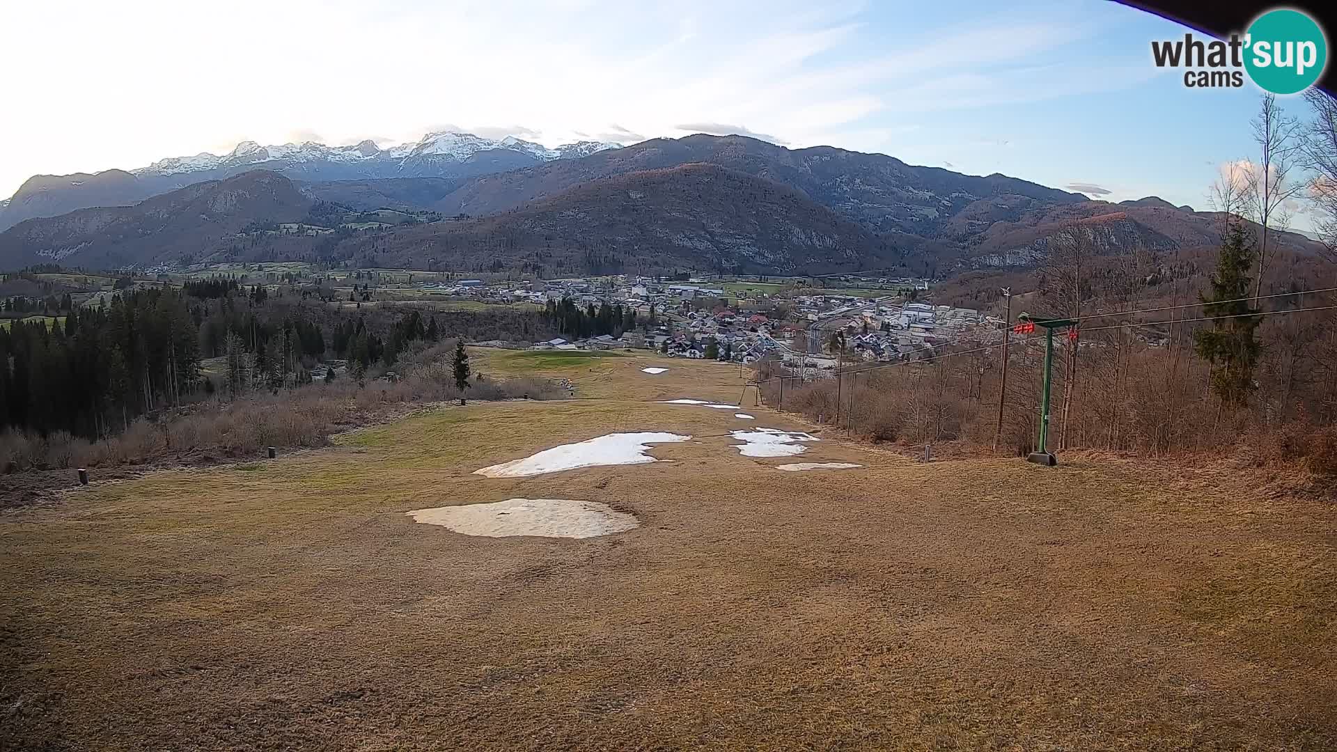 Webcam Bohinjska Bistrica – Live View from Kozji Hrbet Ski Station