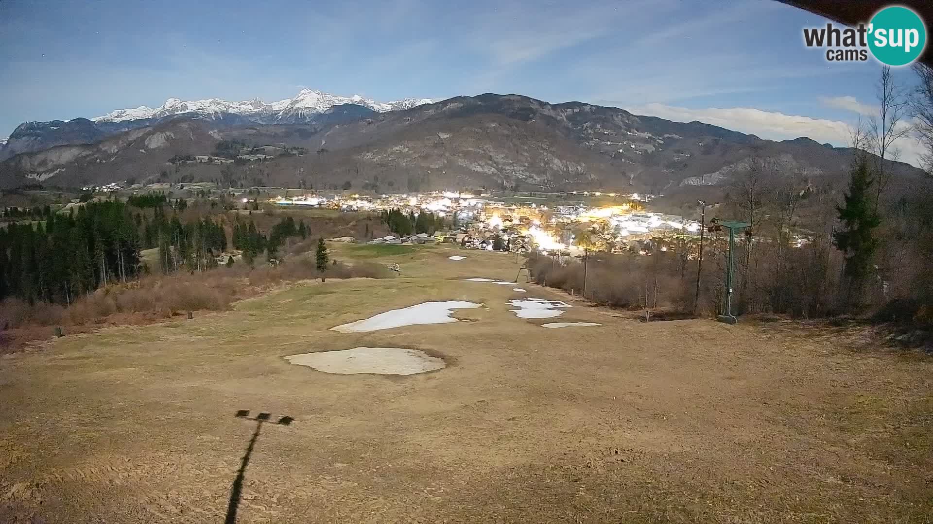Webcam Bohinjska Bistrica – Live View from Kozji Hrbet Ski Station