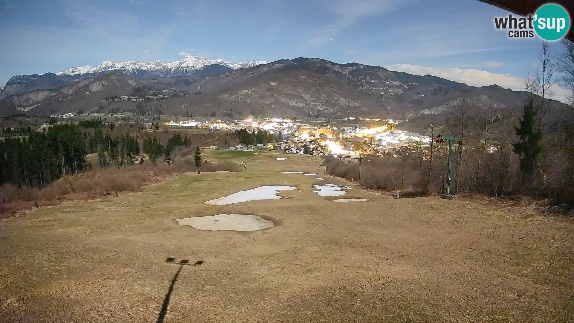 Webcam Bohinjska Bistrica – Vue en direct depuis la station de ski Kozji Hrbet
