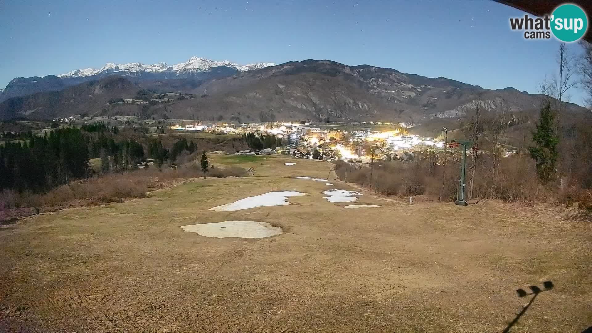 Webcam Bohinjska Bistrica – Live View from Kozji Hrbet Ski Station
