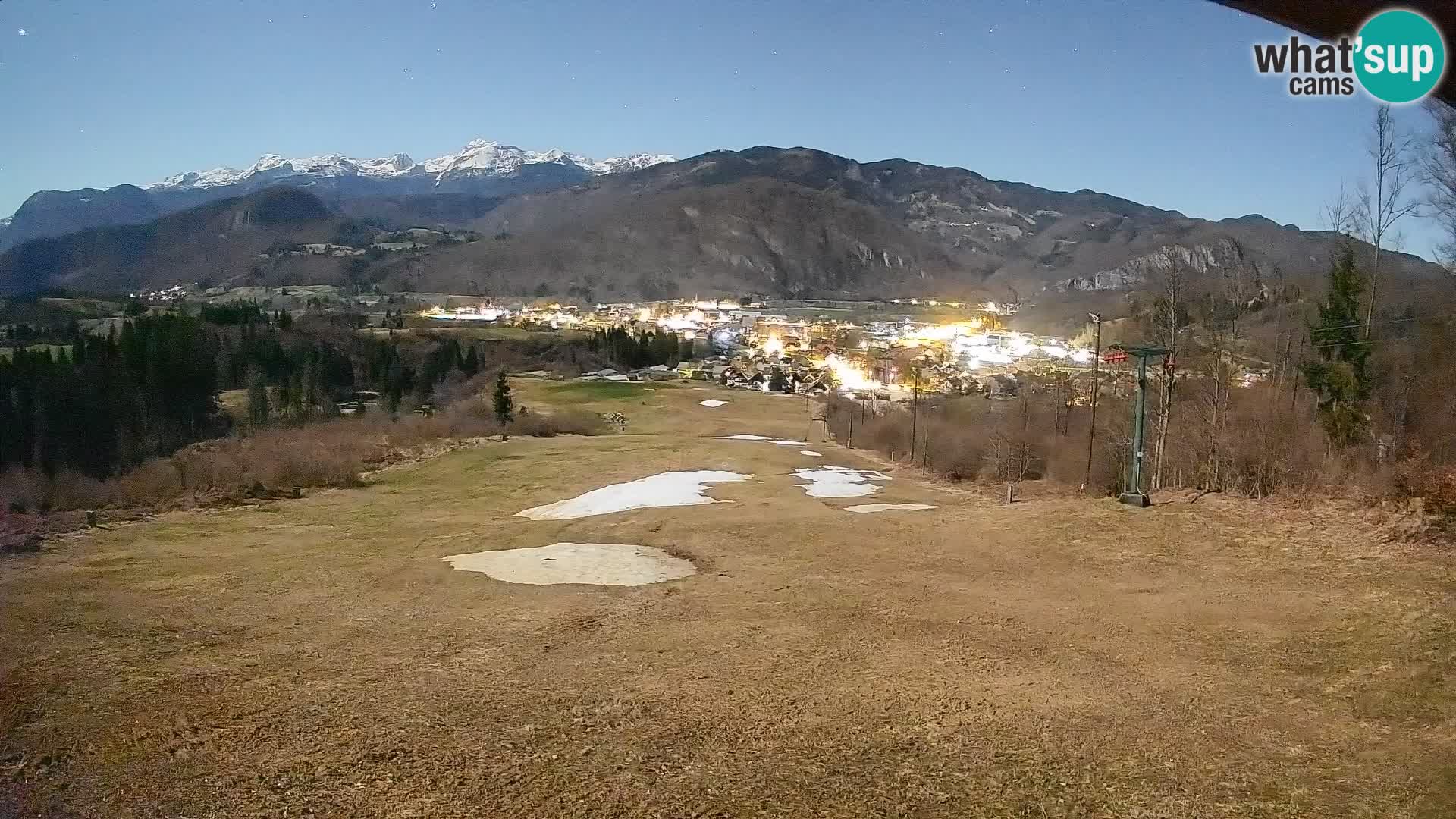 Webcam Bohinjska Bistrica – Live View from Kozji Hrbet Ski Station