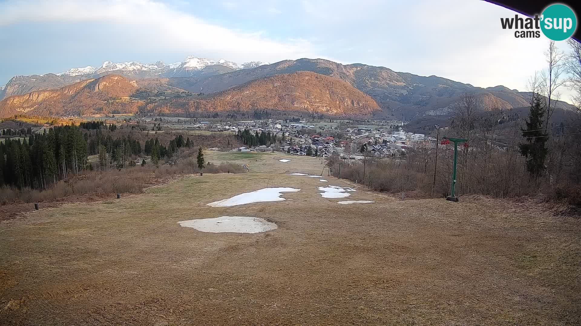 Webcam Bohinjska Bistrica – Live View from Kozji Hrbet Ski Station