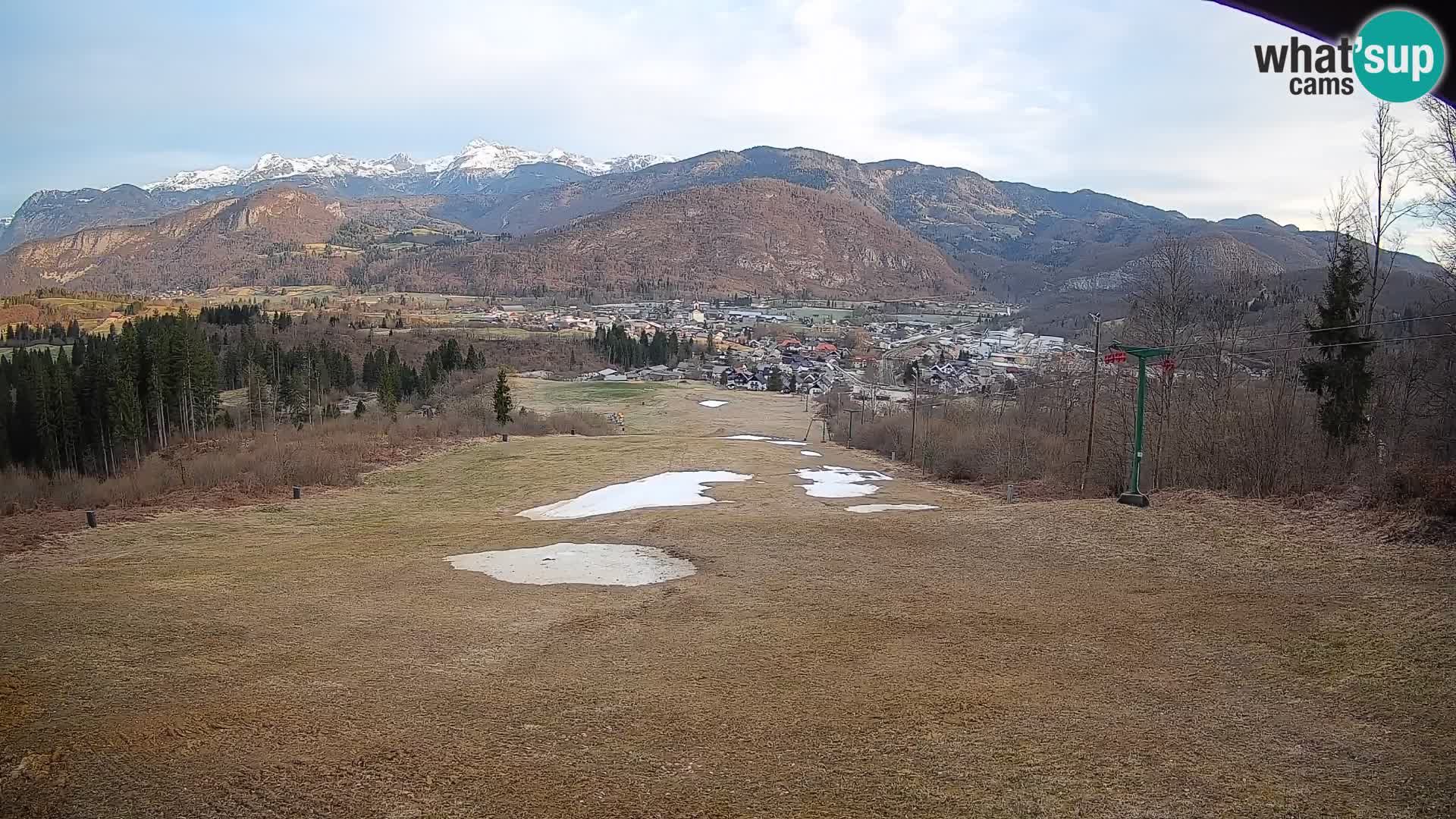 Webcam Bohinjska Bistrica – Live View from Kozji Hrbet Ski Station