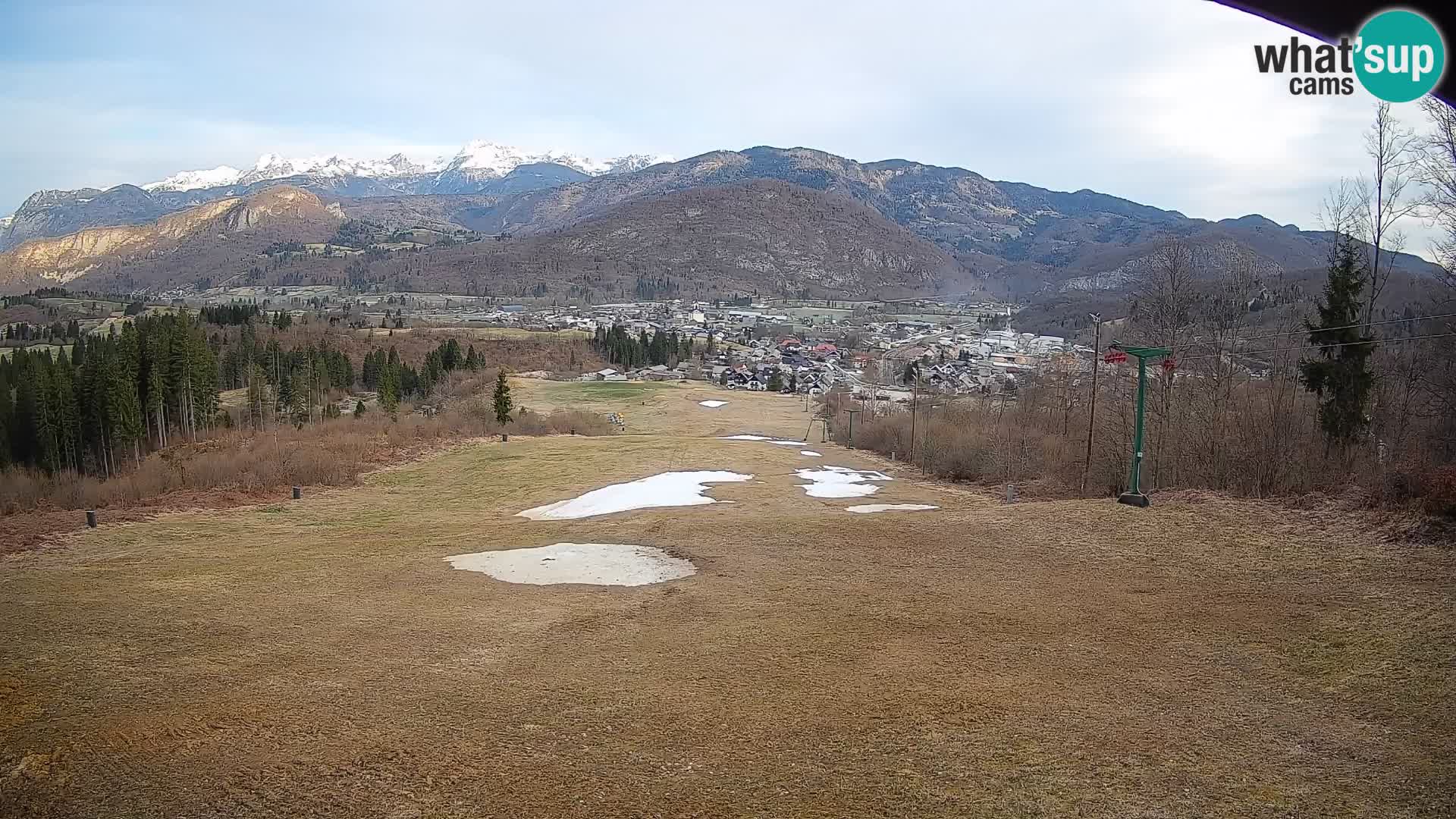 Webcam Bohinjska Bistrica – Vue en direct depuis la station de ski Kozji Hrbet