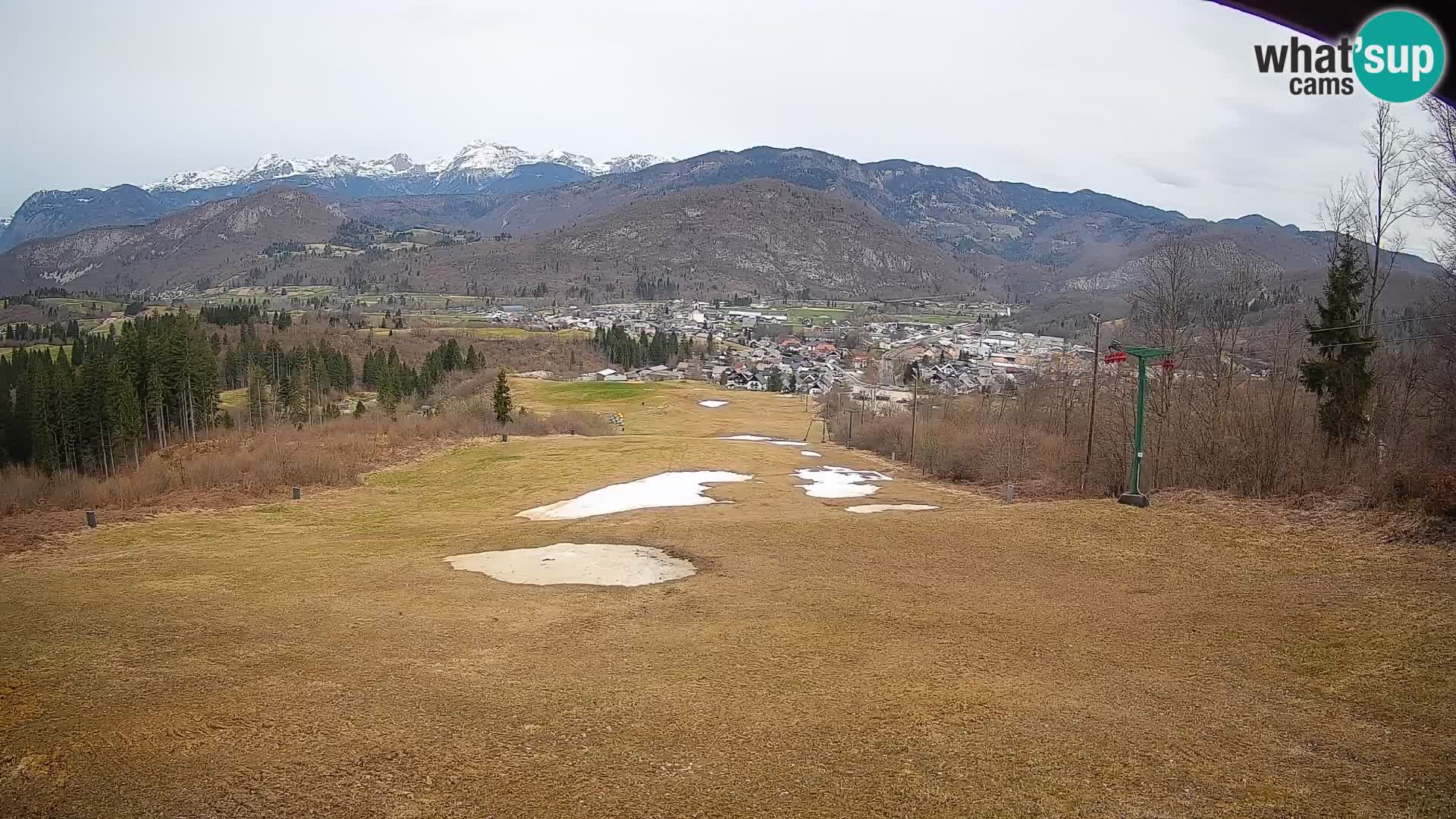 Webcam Bohinjska Bistrica – Live View from Kozji Hrbet Ski Station