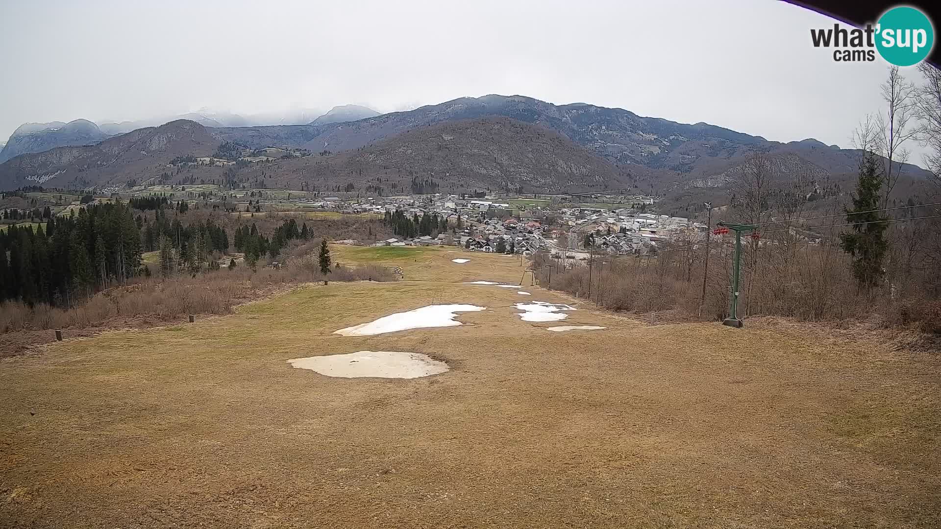 Webcam Bohinjska Bistrica – Vue en direct depuis la station de ski Kozji Hrbet