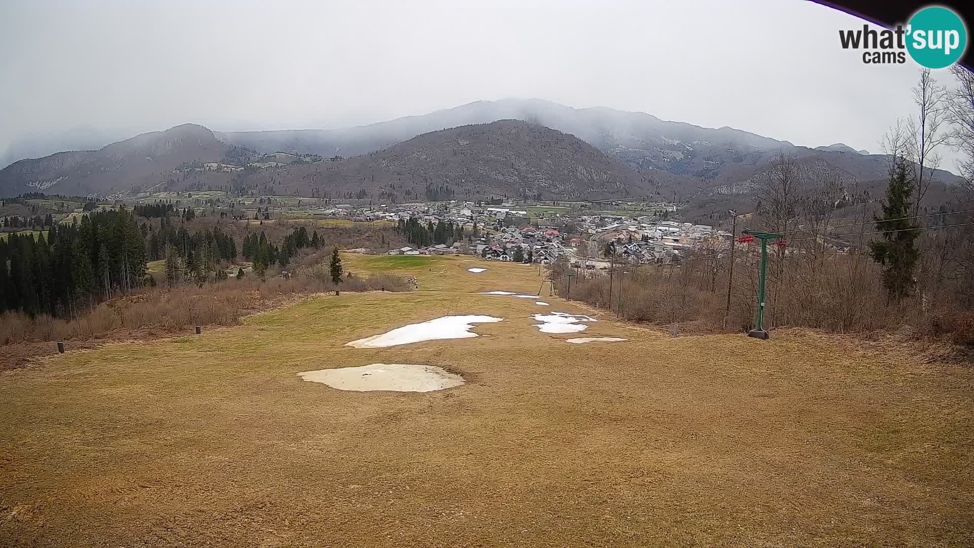 Webcam Bohinjska Bistrica – Vue en direct depuis la station de ski Kozji Hrbet