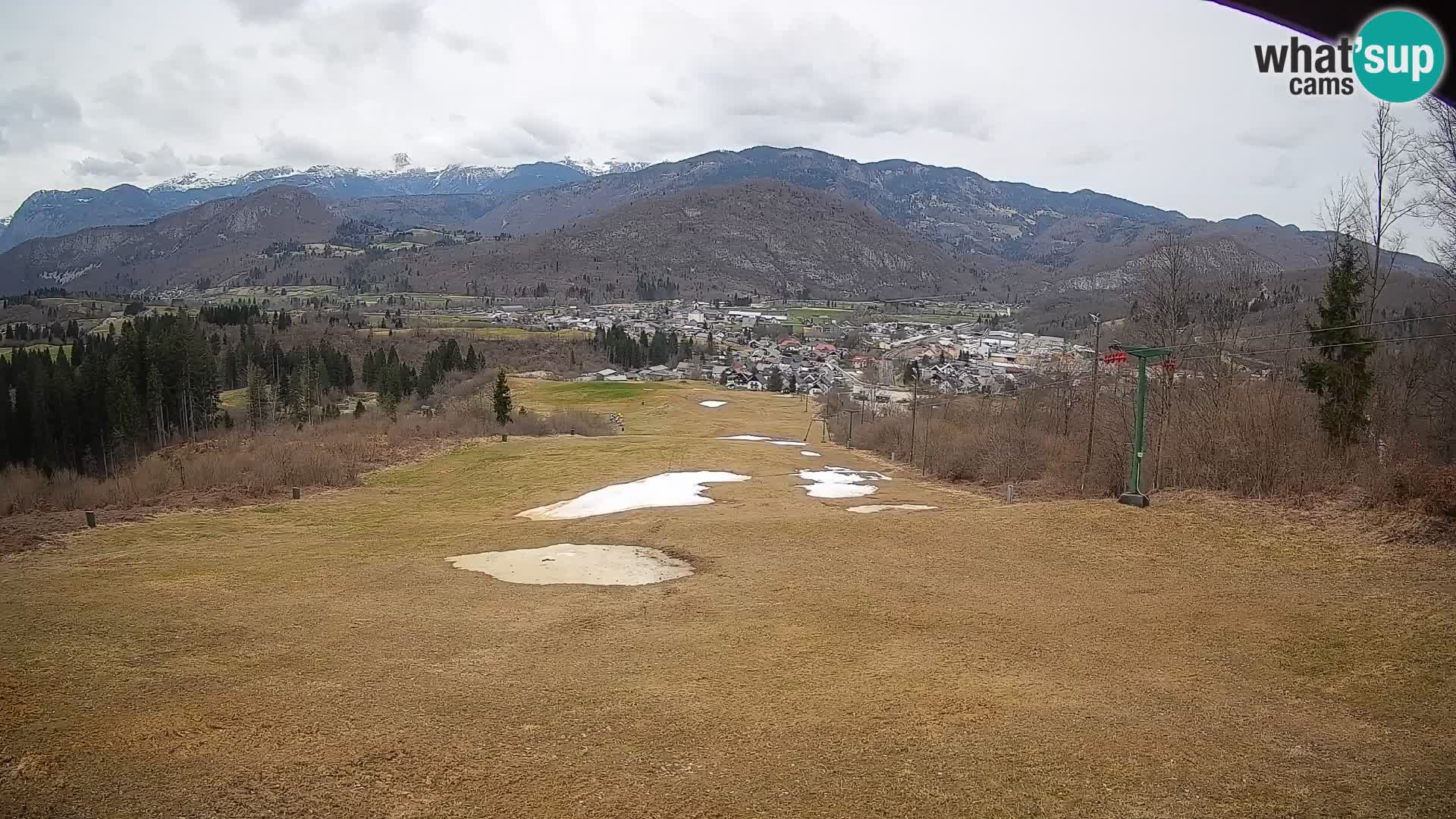 Webcam Bohinjska Bistrica – Live View from Kozji Hrbet Ski Station