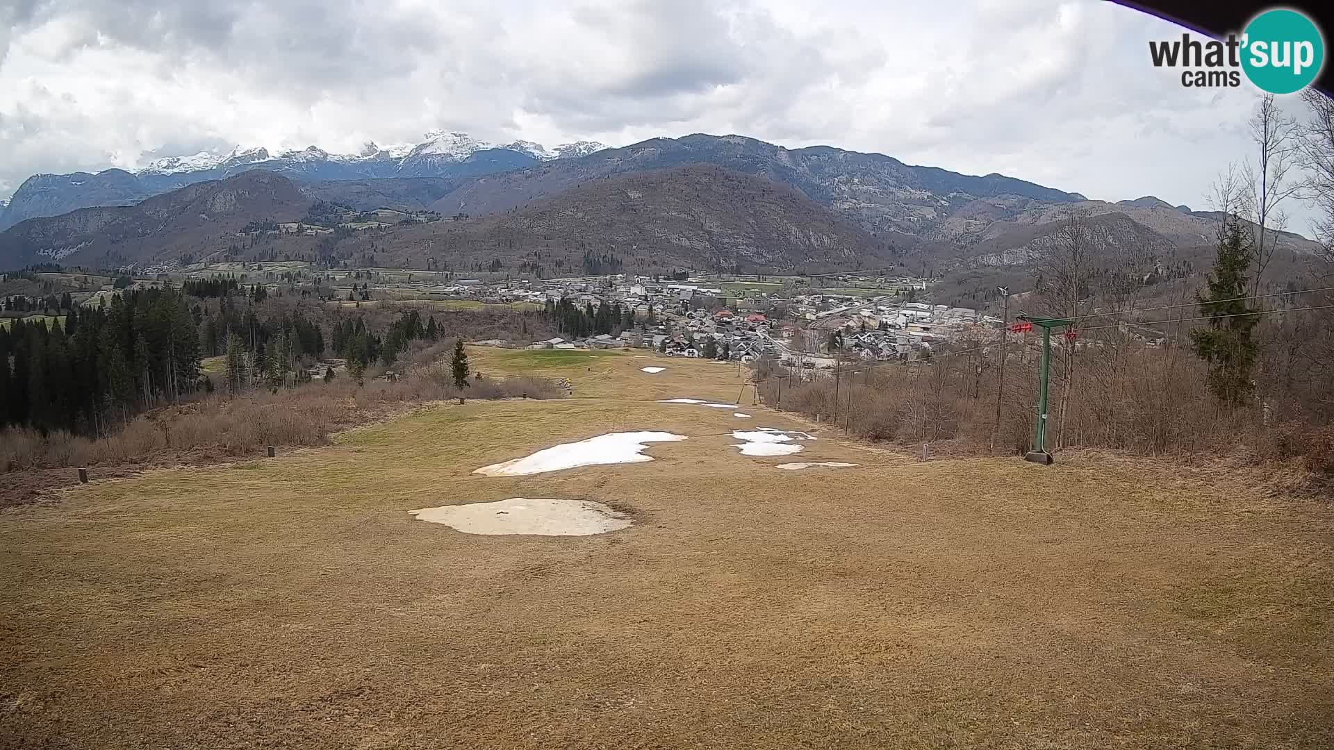 Spletna kamera Bohinjska Bistrica – Pogled v živo s smučišča Kozji Hrbet
