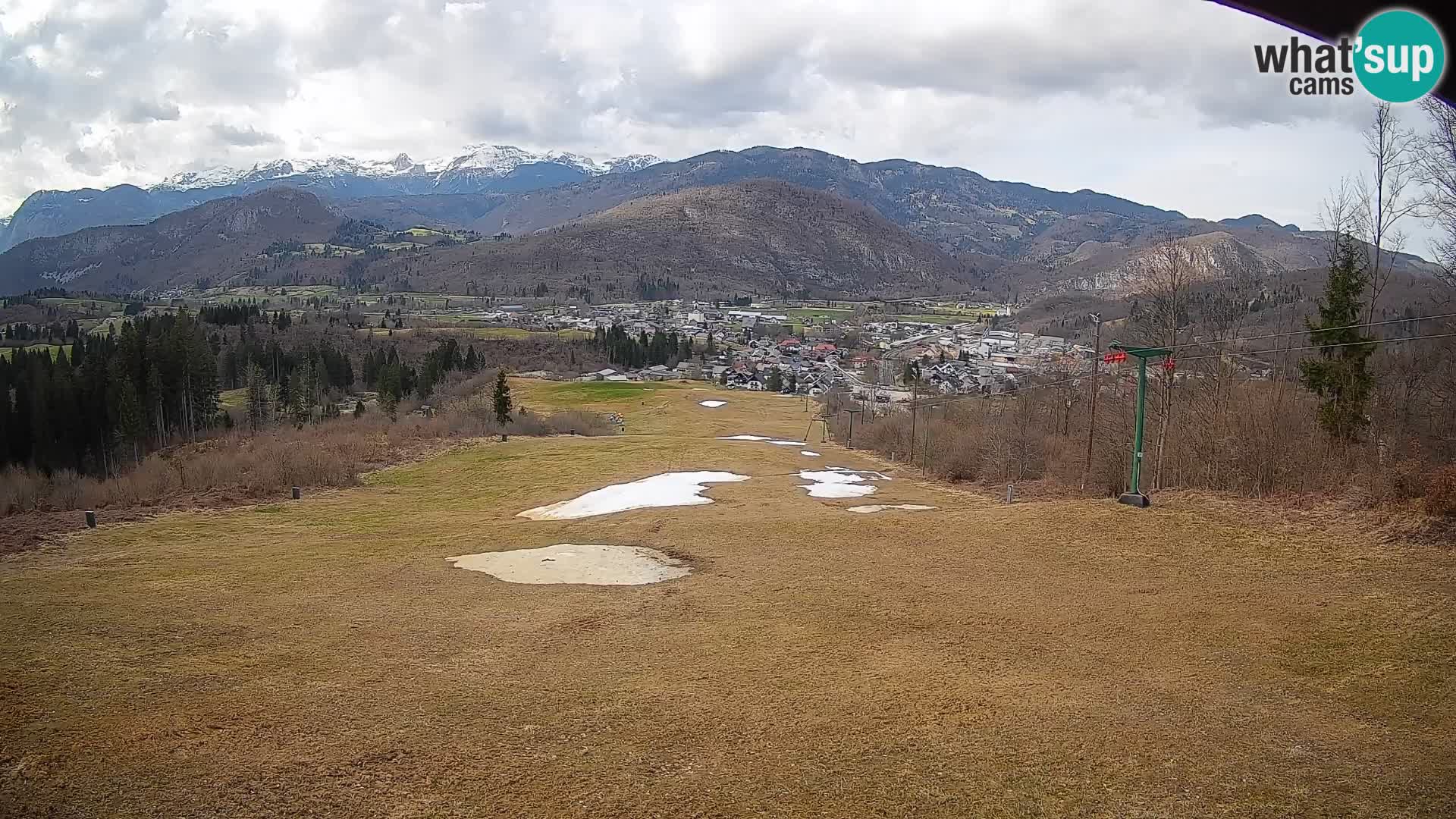 Spletna kamera Bohinjska Bistrica – Pogled v živo s smučišča Kozji Hrbet