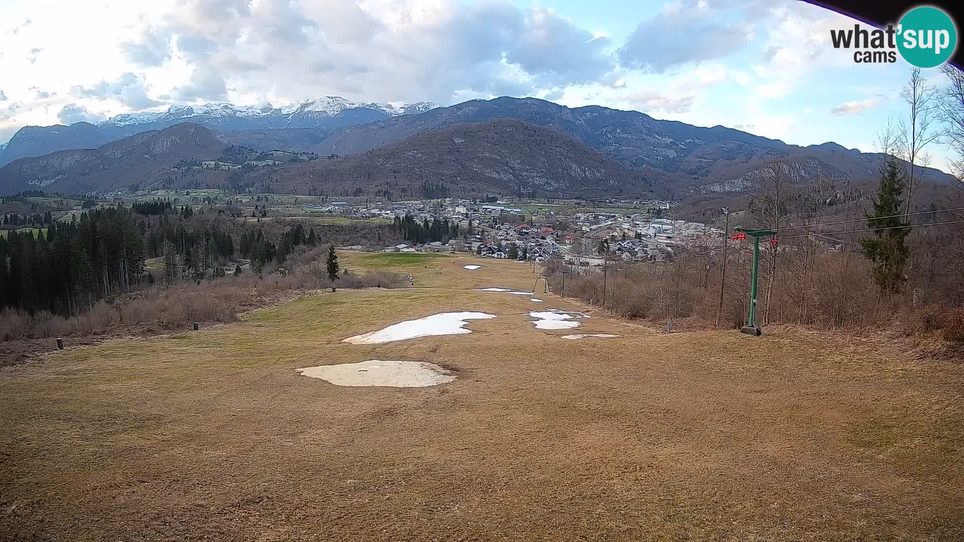 Spletna kamera Bohinjska Bistrica – Pogled v živo s smučišča Kozji Hrbet