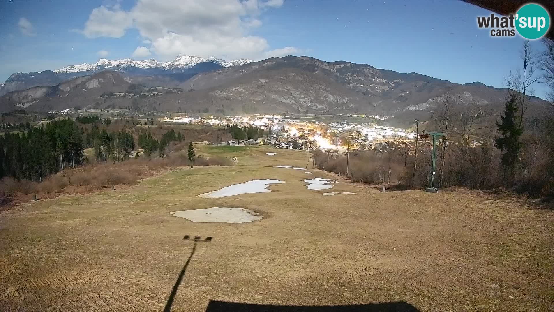 Webcam Bohinjska Bistrica – Vista live dalla stazione sciistica Kozji Hrbet