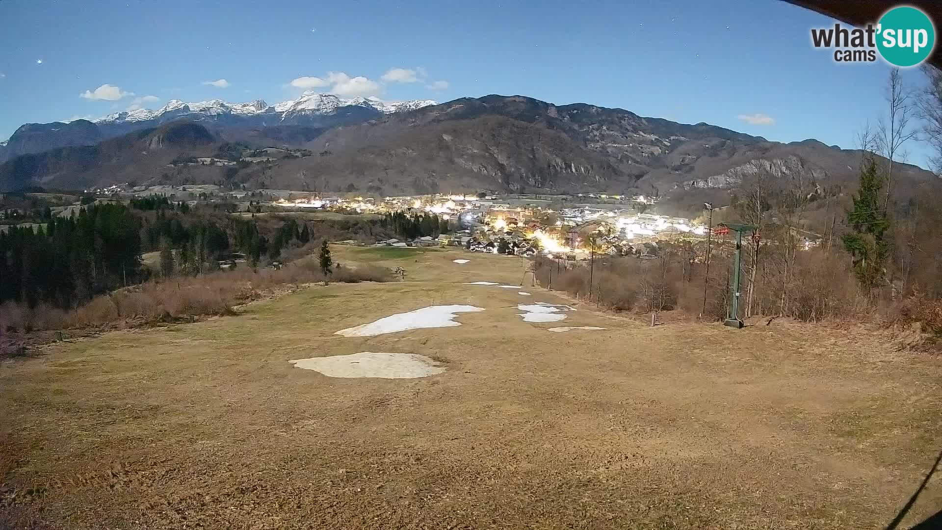 Webcam Bohinjska Bistrica – Vista live dalla stazione sciistica Kozji Hrbet