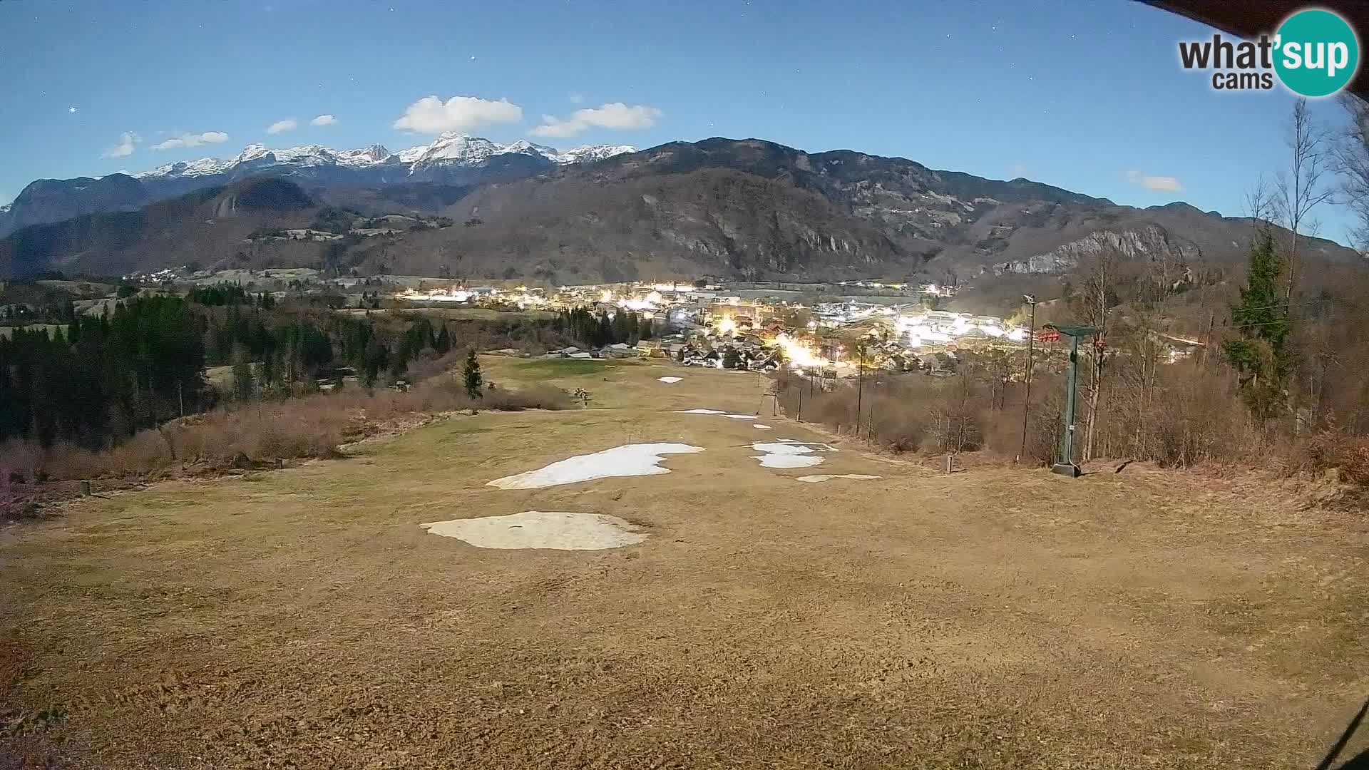 Webcam Bohinjska Bistrica – Live View from Kozji Hrbet Ski Station